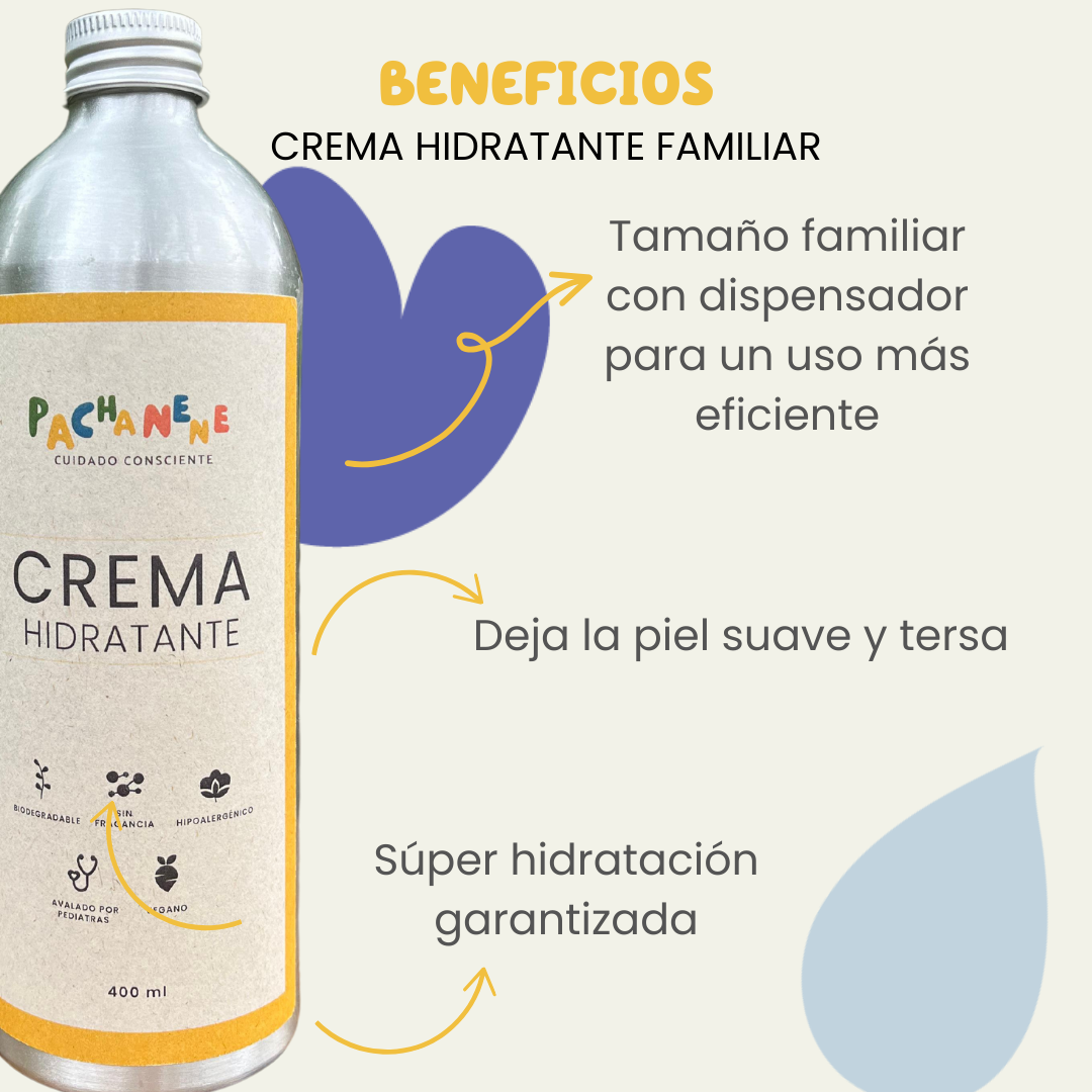 Crema Hidratante Familiar (400 ml)