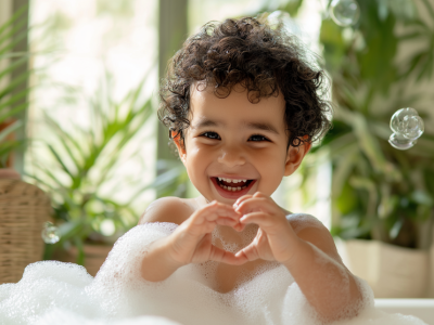 Cuidar el planeta puede empezar con burbujas y risas