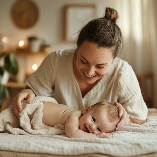 El poder del masaje infantil: Beneficios y técnicas para tu bebé ✨
