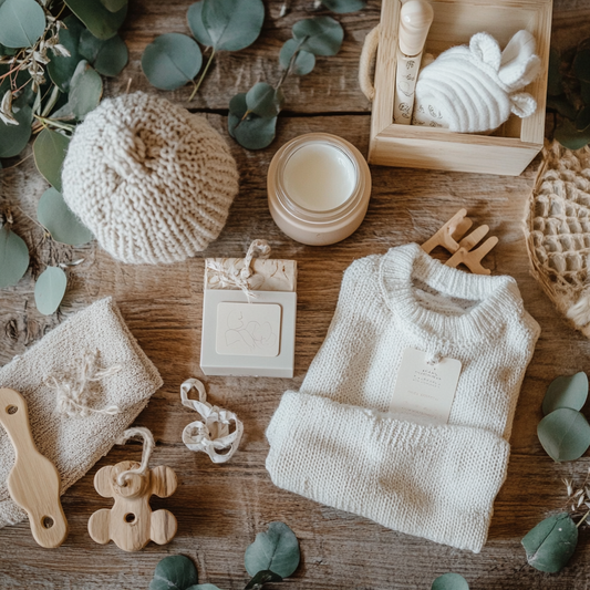 5 regalos eco-friendly para baby showers que mamás y bebés amarán 🎁🌿