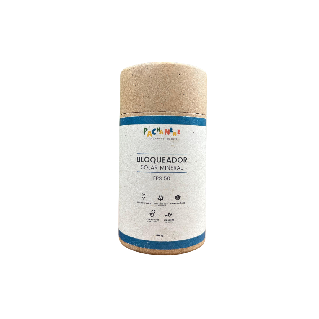 Bloqueador Solar Mineral en Barra FPS 50 (80 g)