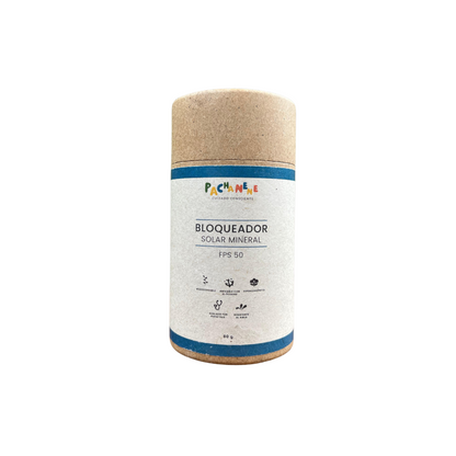 Bloqueador Solar Mineral en Barra FPS 50 (80 g)